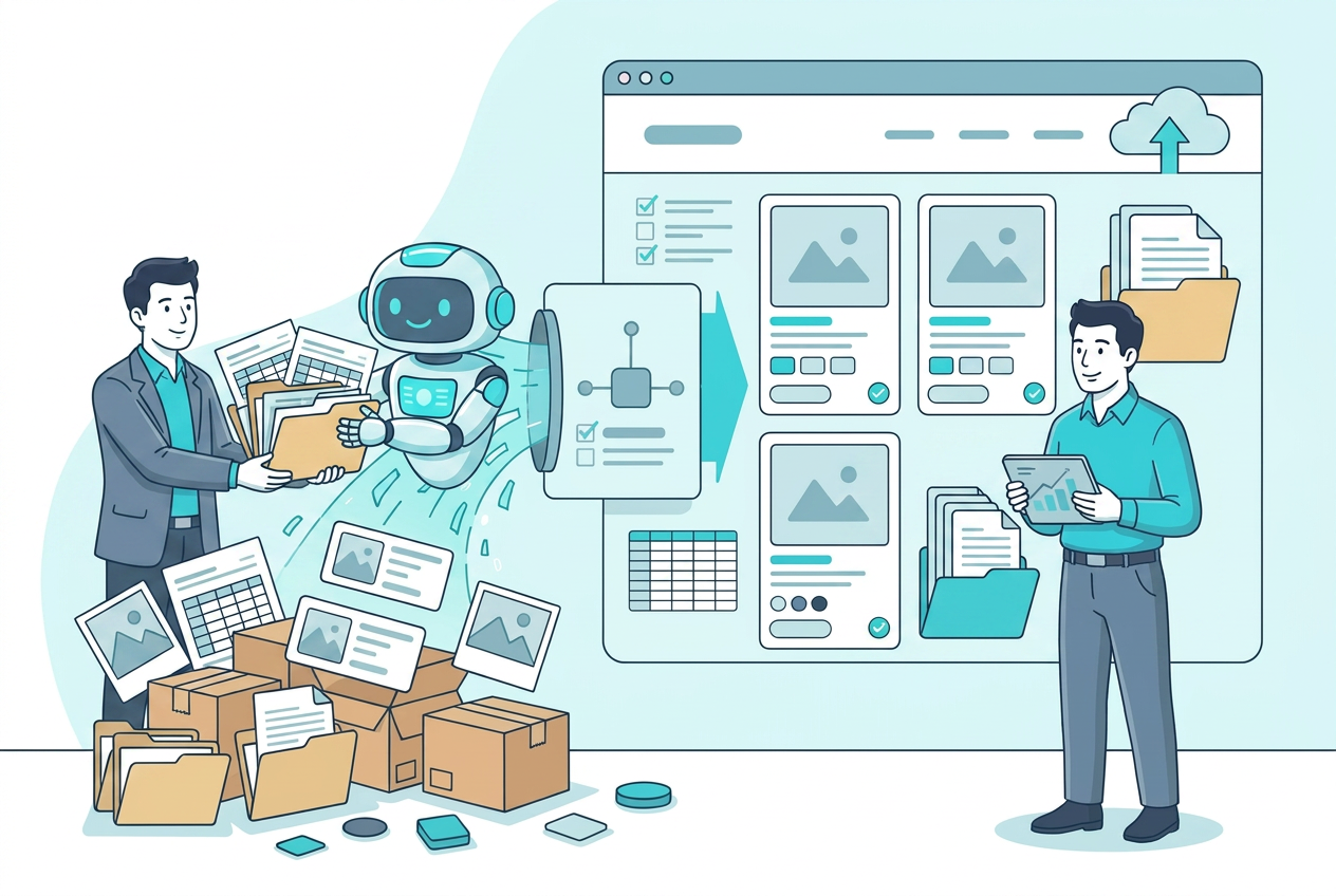 Shopify catalog transformation example for a large supplier catalog